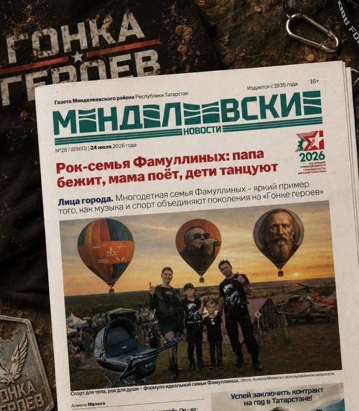 Вышел свежий номер «Менделеевских новостей»: главная тема — «Гонка Героев-2026»