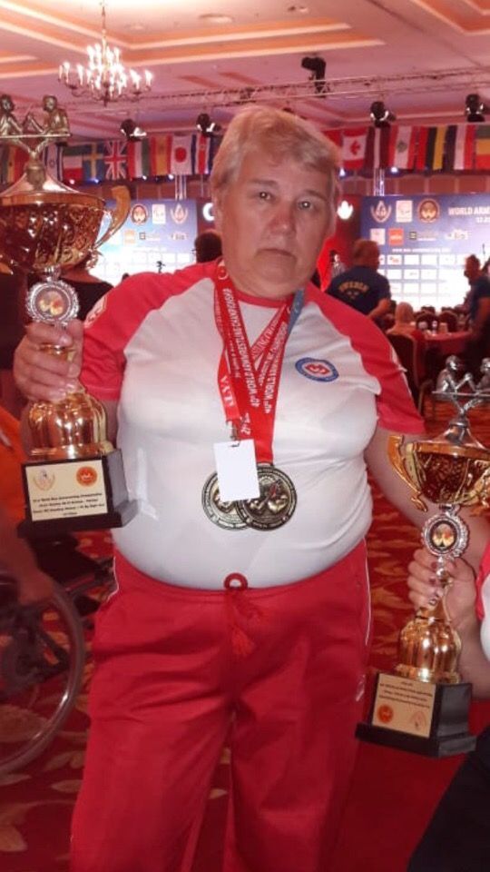Горожанка Мария Урсегова стала чемпионкой мира по пара армрестлингу