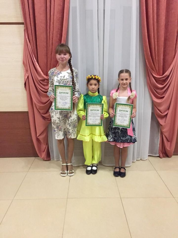 Воспитанники  ДШИ заняли призовые места в районном фестивале-конкурсе татарской песни «Җыр моңнары»