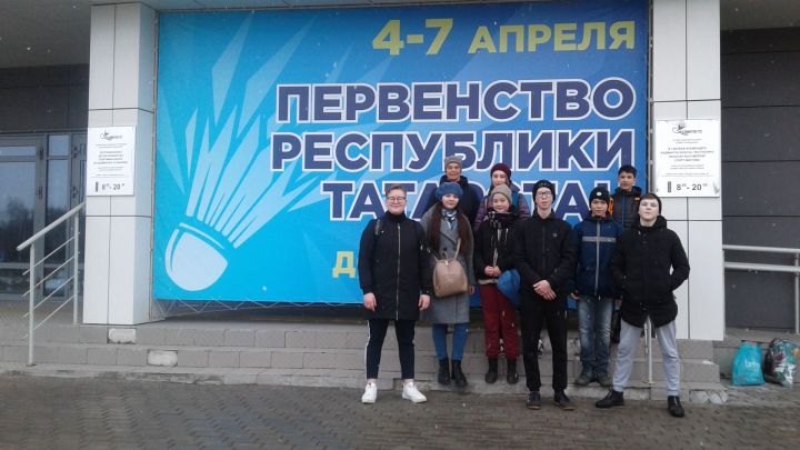 Менделеевские спортсмены приняли участие в первенстве Республики Татарстан по бадминтону