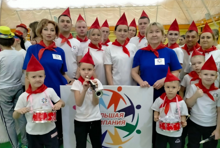 Дошкольники из Менделеевска участвуют в республиканской Спартакиаде