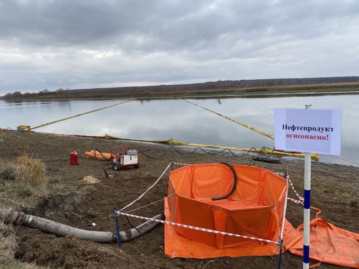 АО «Транснефть – Прикамье» провело плановое учение на подводном переходе  трубопровода через реку в Татарстане