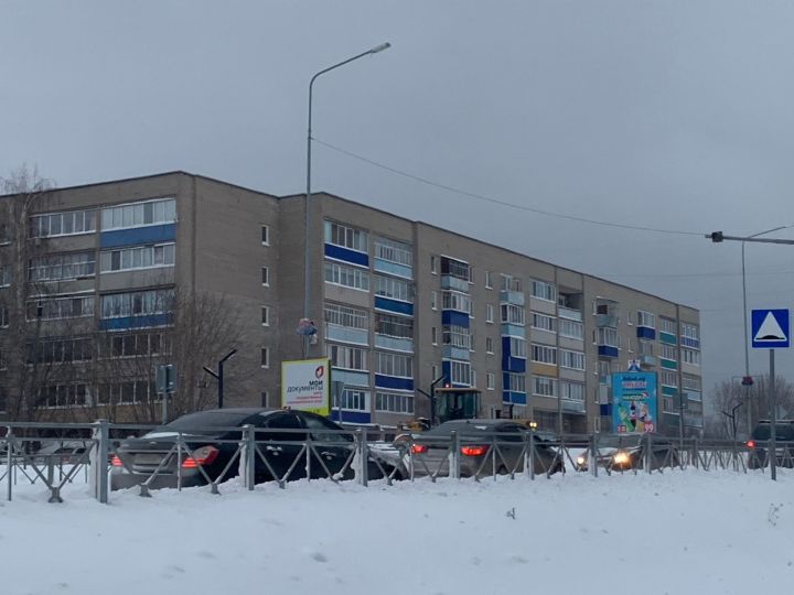 Снега ждали? В Менделеевск пришла зима