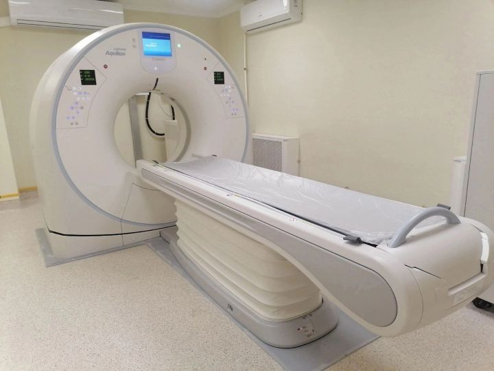 Около 70 исследований проведено на новом томографе, поступившем в Менделеевск по нацпроекту