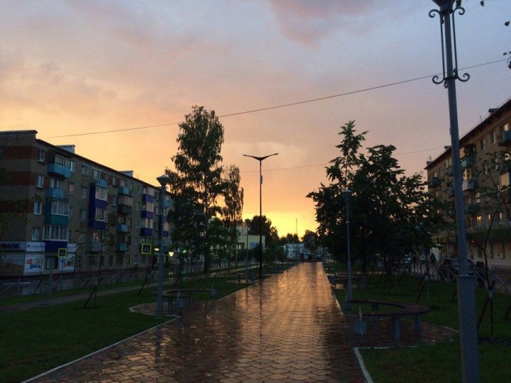 В Татарстане зафиксирована типичная для конца апреля температура