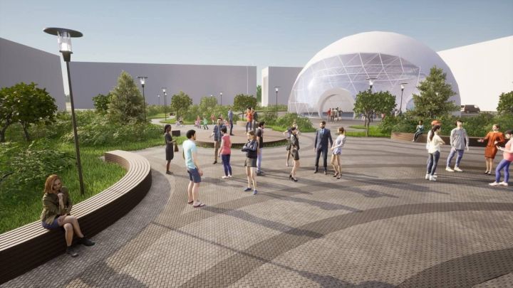 В Менделеевске построят купол «Атмосфера»