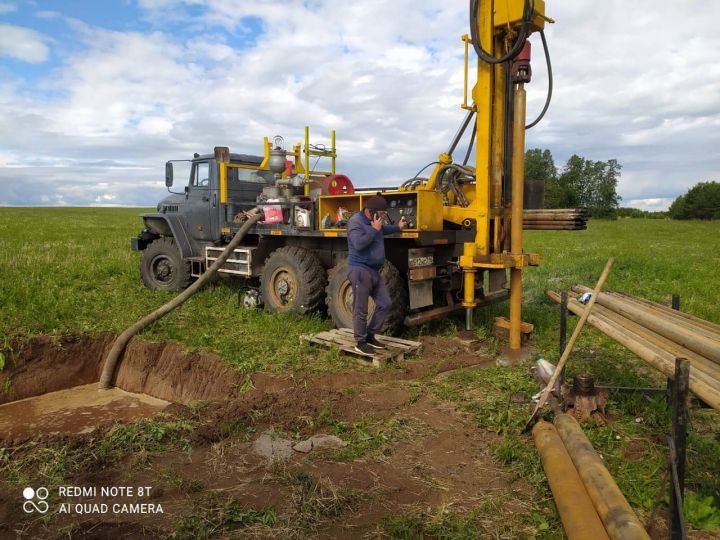 Менделеевск районында скважина бораулау буенча эшләр алып барыла