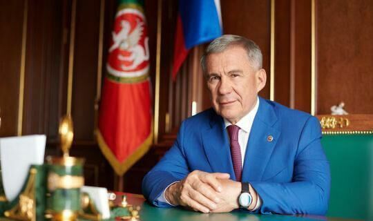 Рустам Минниханов обратился к жителям республики и поддержал Президента России Владимира Путина