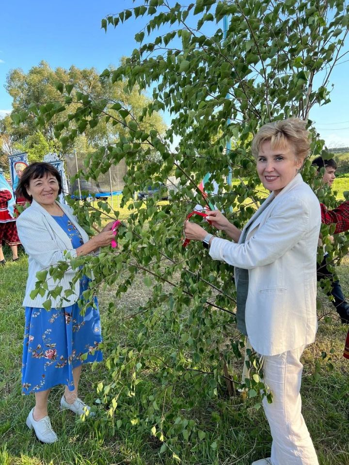 В селе Старое Гришкино прошёл праздник Святой Троицы