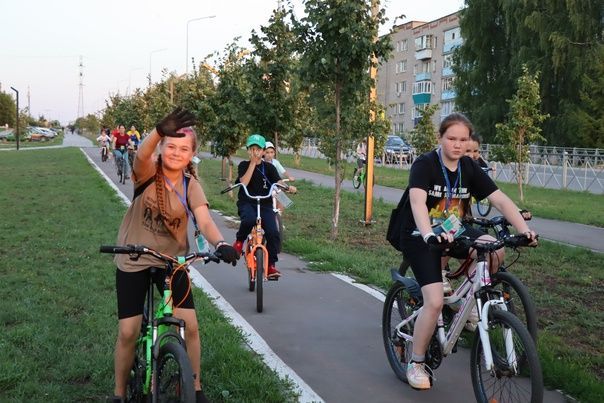 В Менделеевске в 2023 году построено четыре километра  велоинфраструктуры с пешеходной зоной