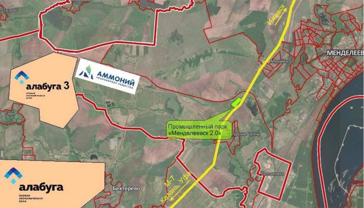 ВЭБ.РФ профинансирует строительство инфраструктуры к промпарку «Менделеевск 2.0»