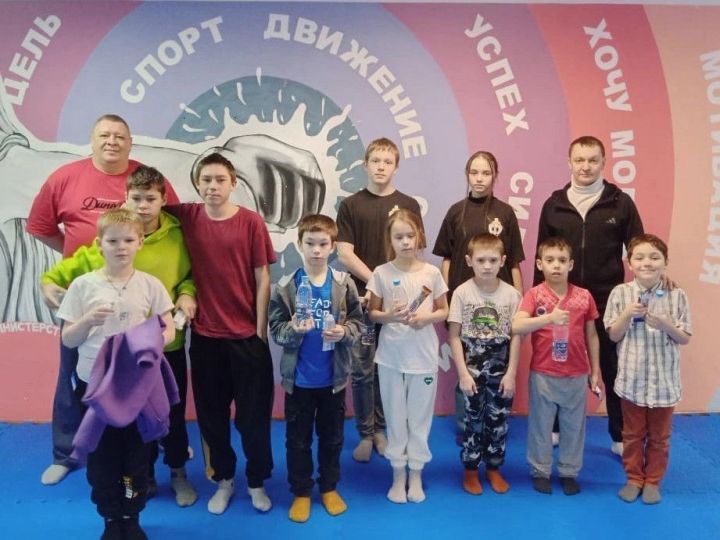 «Кама таңнары» приютындагы балалар өчен спорт чарасы уздырылды