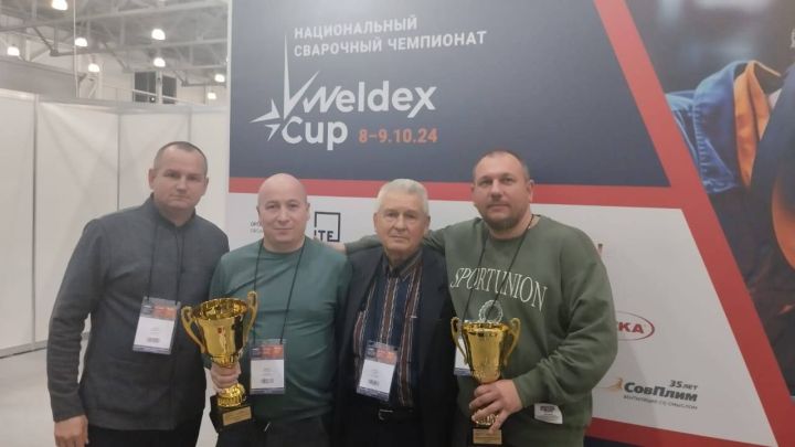 Кубки Национального Чемпионата по сварке выиграли сотрудники химического комплекса «Аммоний»