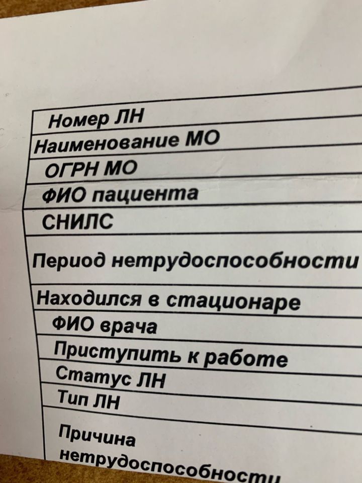 Отделение СФР по Татарстану с начала года оплатило более 298 тысяч листов нетрудоспособности