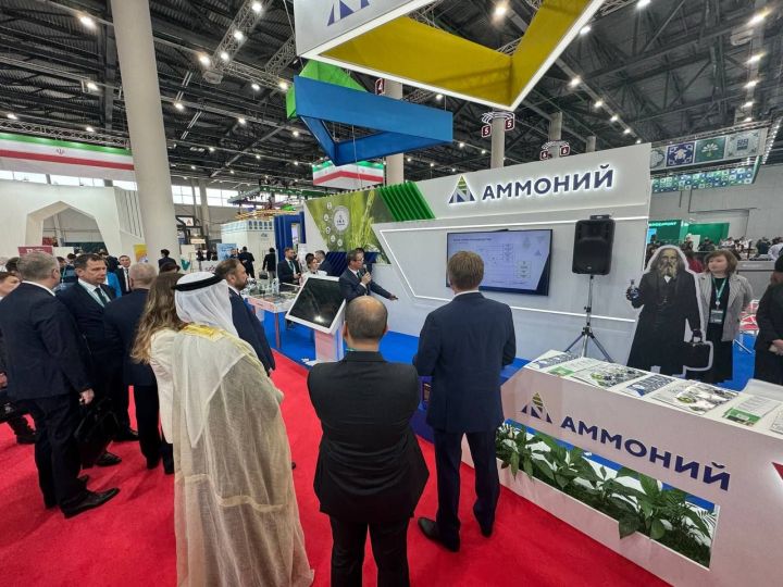 АО «Аммоний» представил свой стенд на Международном экономическом форуме «Россия-Исламский мир»