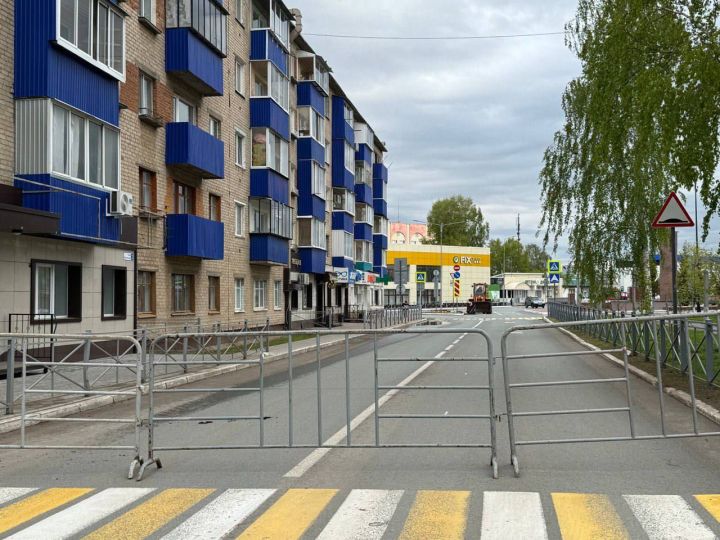 В Менделеевске вводится ограничение движения на дорогах