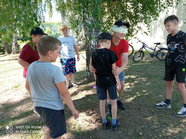 В Менделеевском районе провели мероприятие «Лето на дворе — на радость детворе»