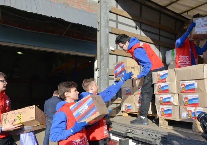 В Татарстане организован сбор гуманитарной помощи для поддержки граждан Курской области