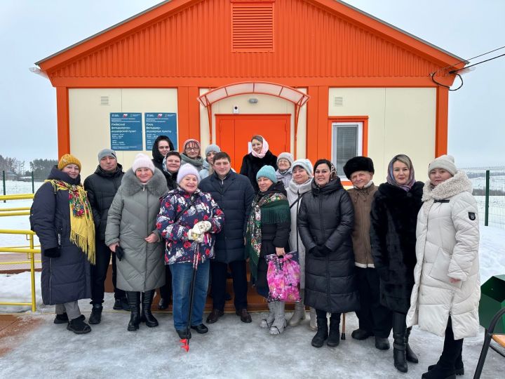 Новый ФАП открыли в Менделеевском районе