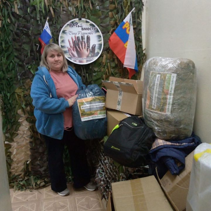 Село Татарские Челны поддерживает фронт: активисты создают маскировочные сети