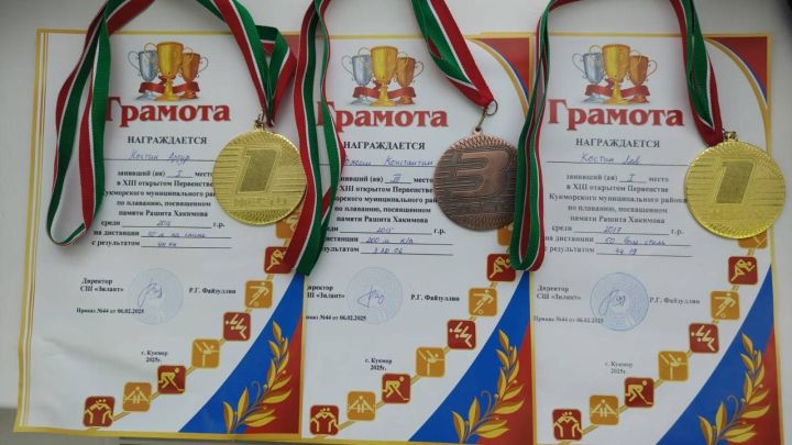 Воспитанники оздоровительного комплекса «Нептун» завоевали медали на Первенстве по плаванию