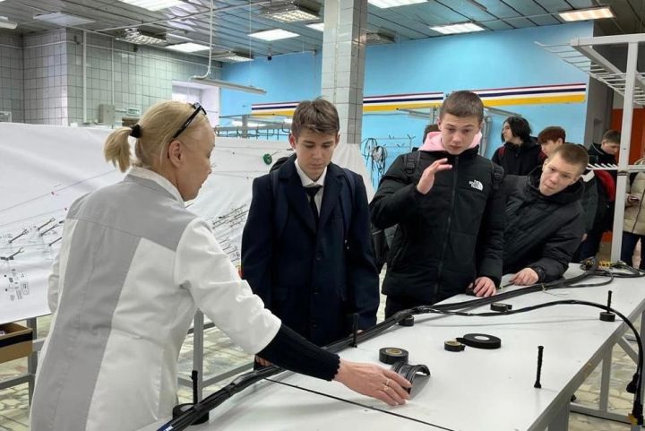 В Менделеевске ведется активная профориентационная работа