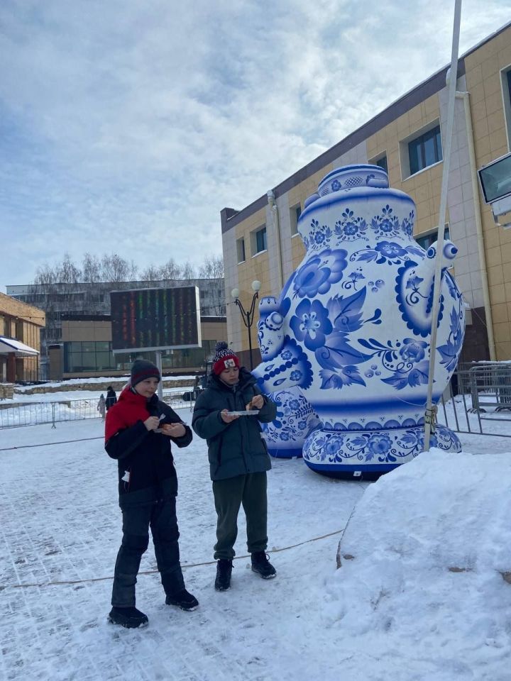 В Менделеевске отметили Масленицу