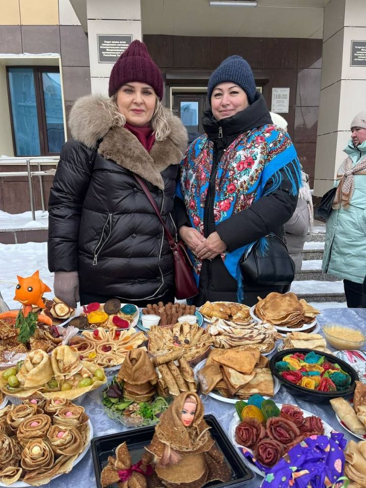 В Менделеевске отметили Масленицу