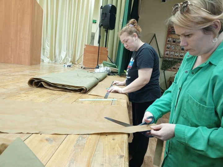 Камаевцы поддерживают акцию «Мы сильны единым духом»