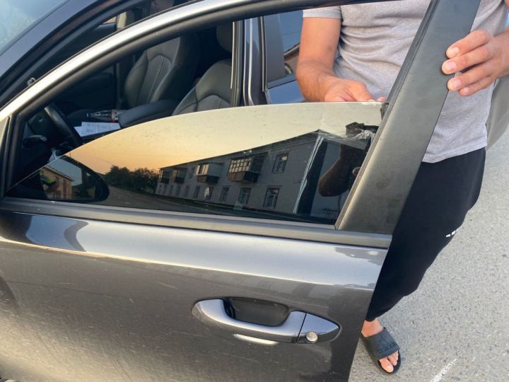 В Менделеевске усилили контроль над тонированными автомобилями