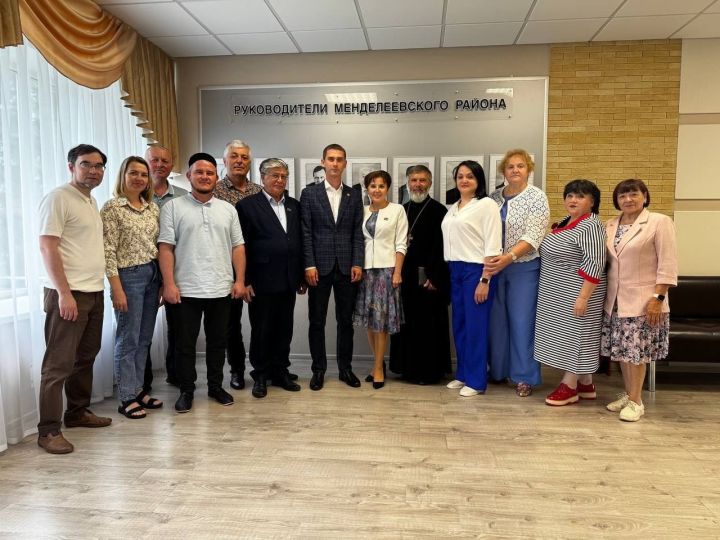 Заседание Общественного совета Менделеевского района прошло в обновлённом составе