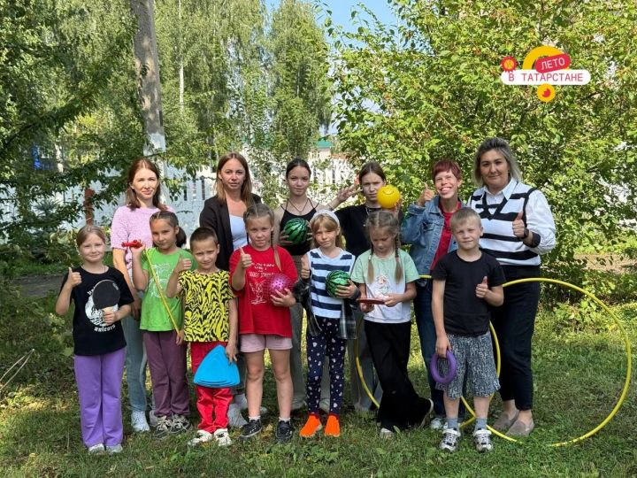 В Менделеевске прошли Богатырские игры