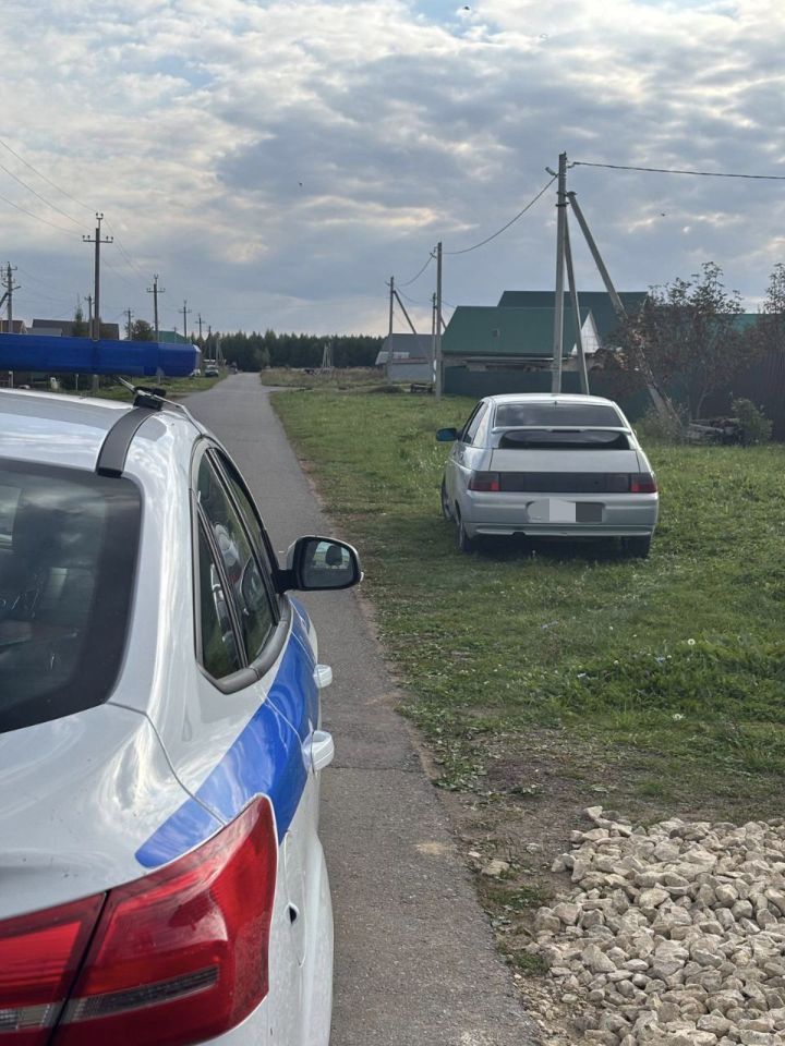 В Менделеевске водитель повторно задержан за управление автомобилем в состоянии опьянения