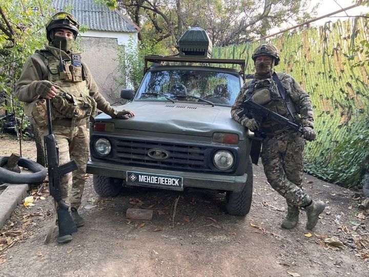 Пришла весточка от бойцов СВО из Менделеевского района