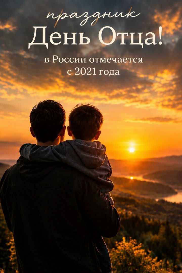 День отца отмечается в третье воскресенье октября