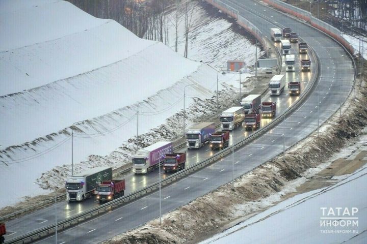 В Татарстане с 1 апреля вводят временные ограничения для тяжеловесного транспорта