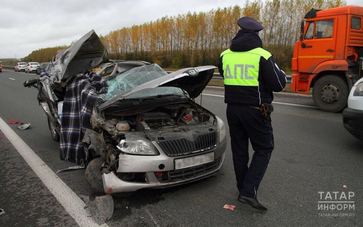 В Татарстане за два месяца в ДТП со встречкой погиб 21 человек
