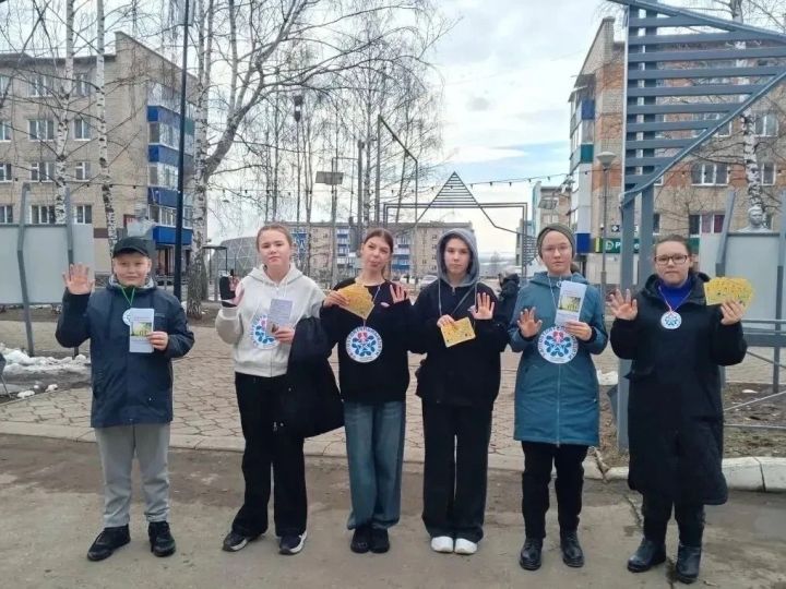 Молодёжь Менделеевска выбирает ЗОЖ: активисты «Юниоров» провели антинаркотический марафон