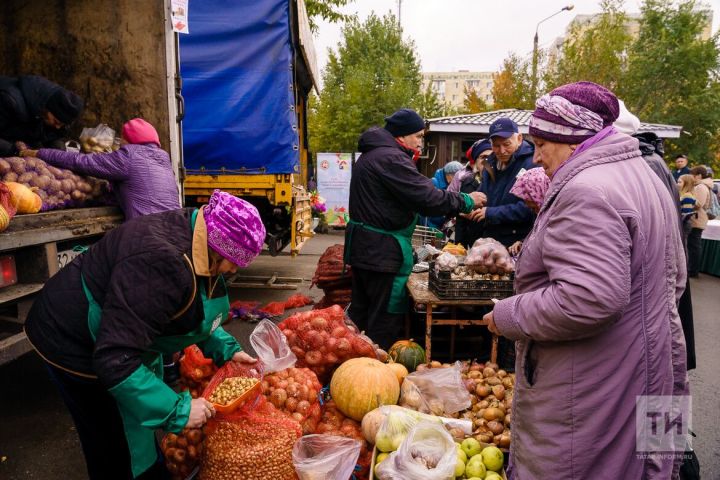 Фермеры Татарстана на сельхозярмарках заработали 552 млн за 6 дней