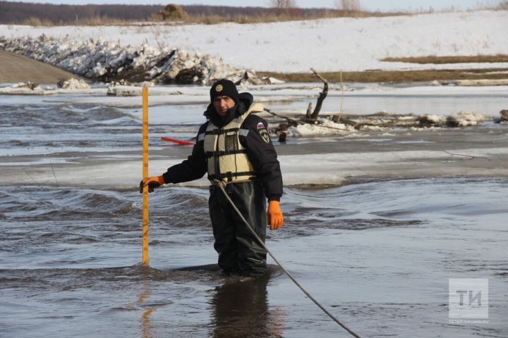 Паводки в Татарстане: где зафиксирован наибольший подъём уровня воды