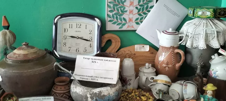 Песәй мәктәбендә күп экспонатлар тупланган музей эшләп килә
