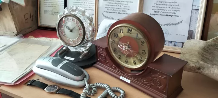 Песәй мәктәбендә күп экспонатлар тупланган музей эшләп килә
