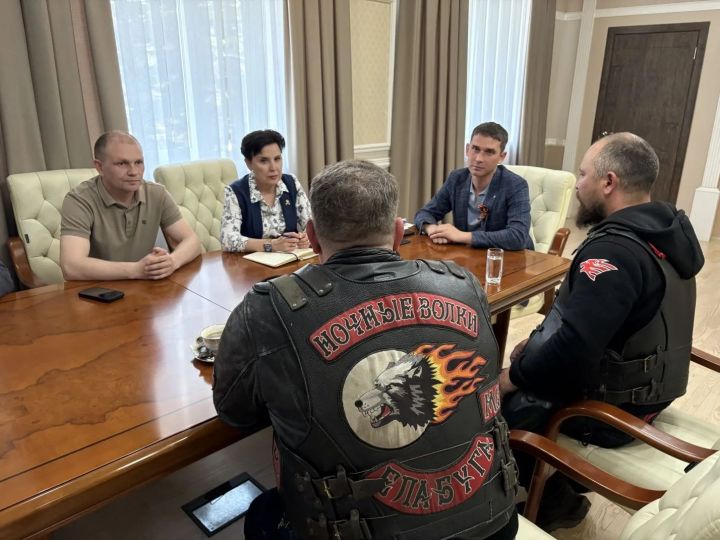 «Ночные волки» возглавят мотопробег и откроют выставку в Менделеевске 9 мая