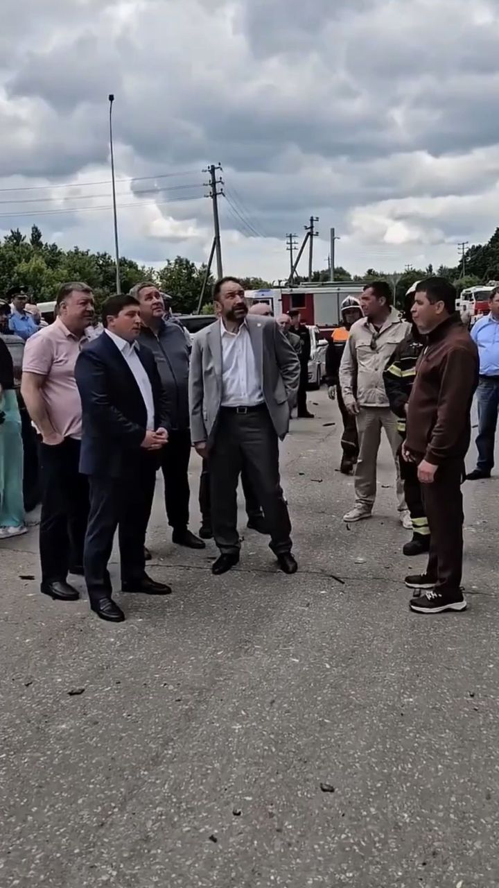 Закамский регион Татарстана подвергся массированной атаке беспилотников