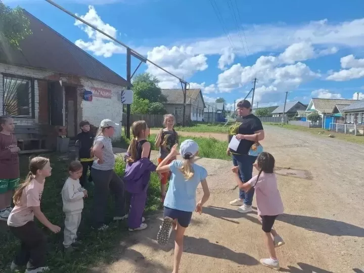В Абалачах прошёл квест к Дню защиты детей