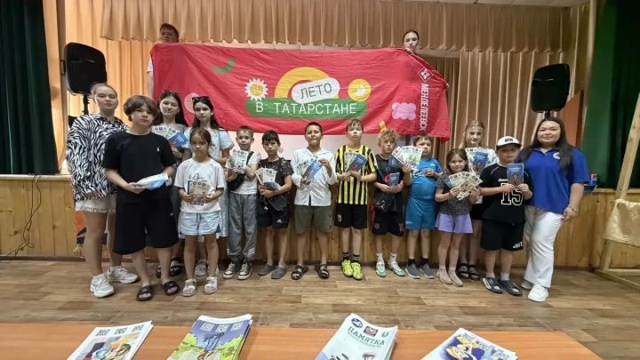 Маленьким жителям деревни Камаево рассказали о важности соблюдения ПДД