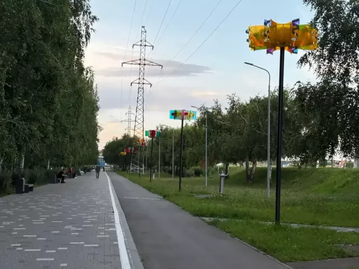 Глава Менделеевского района провёл вечерний обход городских парков