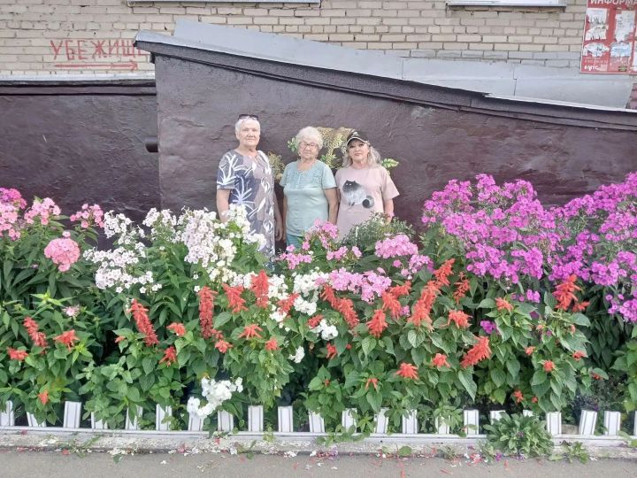 Конкурс «ЧЭЧЭК фест» в Менделеевске продолжается: присылайте фото цветущих дворов и клумб